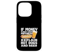 Hot Dog Lover Happiness Hot-dogs et bière Coque pour iPhone 14 Pro