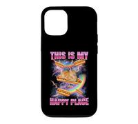 Hot Dog Meme Cat My Happy Place Bootleg Glizzy Hot Dog Coque pour iPhone 12/12 Pro