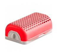 Hot Dog Microwave, Portable Bun Warmer, Non Stick Layer with Strong Grip, Food Grade Steamer with Clear Design, 7.48x4.72x2.56 Inches Kitchen Accessory, Breakfast Tool for Sausages Brats Bread Rolls