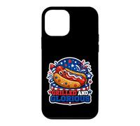 « Hot Dog Patriotique grillé et glorieux » Coque pour iPhone 12 Mini
