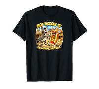 Hot Doggin It Oatman Arizona Drôle T-Shirt