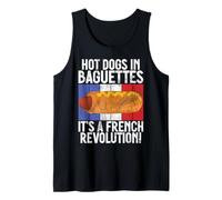 Hot Dogs in Baguettes It's a French Revolution Hot Dog Débardeur