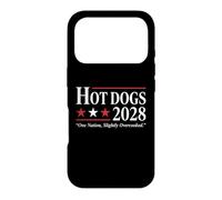 Hot Dogs : Parodie Humoristique des élections du 4 Juillet 2028 Coque pour iPhone 17 Pro