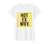 Hot Ex Wife Rayé Sarcastique T-Shirt
