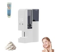 Hot Face Towel Heater Machine Dispenser, Disposable Hot Face Towel Heater Machine, 5-Second Heating, Home Salon Equipment Towels Warmer for Facials, Spa, Massage, Cleaning (Machine+1*Barrel)