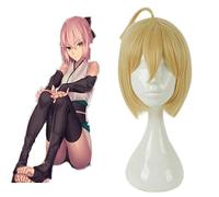 Hot Fate/Grand Order Cosplay perruques Okita Souji Cosplay résistant à la chaleur synthétique Anime Cosplay perruques Halloween carnaval fête perruque