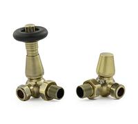 Hot Flow | Jordan Robinet de radiateur thermostatique - Coin (laiton antique)