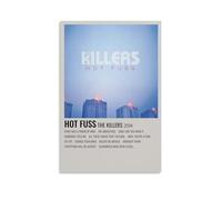 Hot Fuss The KillersPoster imperméable à l'eau pour la maison, résistant à l'humidité, facile à installer et résistant à la décoloration, style sans cadre, 40 x 60 cm