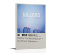 Hot Fuss The KillersPoster imperméable à l'eau pour la maison, résistant à l'humidité, facile à installer et résistant à la décoloration, style cadre, 60 x 90 cm