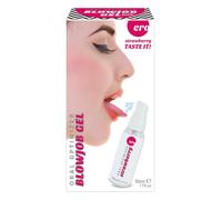 Hot Production – Gel lubrifiant oral – Goût fraise – 50 ml
