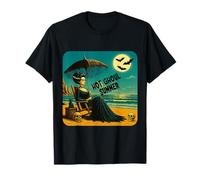 Hot Ghoul Été Gothique Spooky Halloween Plage Femme Fille T-Shirt