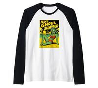 Hot Ghoul Summer Goth Manche Raglan