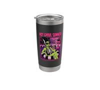 Hot Ghoul Summer, pas de crises, juste du maquillage, des monstres Gobelet isotherme en acier inoxydable double paroi