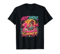 Hot Ghoul Summer Summerween Pool Party T-Shirt