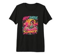 Hot Ghoul Summer Summerween Pool Party T-Shirt Haut de Gamme