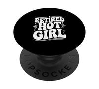 Hot Girl à la Retraite Vibes Fun Summer PopSockets PopGrip Adhésif