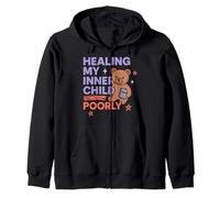 Hot Girl Anxiety Glam Therapy Humour Overthinking Esthétique Sweat à Capuche