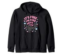 Hot Girl Anxiety Glam Therapy Humour Overthinking Esthétique Sweat à Capuche