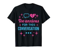 Hot Girl Anxiety Glam Therapy Humour Overthinking Esthétique T-Shirt
