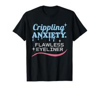 Hot Girl Anxiety Glam Therapy Humour Overthinking Esthétique T-Shirt