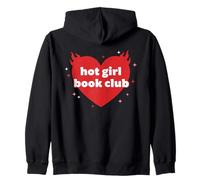 Hot Girl Book Club de Lecture communautaire esthétique littéraire Sweat à Capuche