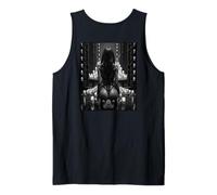 Hot Girl on T-Shirt pour Homme Sexy Shibari Art Back Print B & W Débardeur