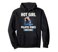 Hot Girl Pilates Vibes Since 1985 Fête d'anniversaire Année de Naissance Sweat à Capuche