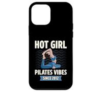 Hot Girl Pilates Vibes Since 2012 Fête d'anniversaire Année de Naissance Coque pour iPhone 12 Mini