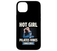 Hot Girl Pilates Vibes Since 2012 Fête d'anniversaire Année de Naissance Coque pour iPhone 14 Plus
