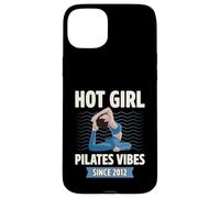 Hot Girl Pilates Vibes Since 2012 Fête d'anniversaire Année de Naissance Coque pour iPhone 15 Plus