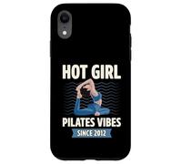 Hot Girl Pilates Vibes Since 2012 Fête d'anniversaire Année de Naissance Coque pour iPhone XR