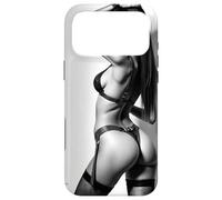 Hot Girl sur T-Shirt pour Homme - Modèle Bikini Sexy #2 BW Coque pour iPhone 17 Pro Max