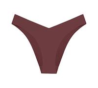 Hot Girls Culotte sexy Sous-vêtements Bikini String sans couture Thongs Solid Nylon Ice Silk Sous-vêtements de ski Enfant, c, M
