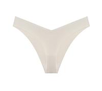 Hot Girls Culotte sexy Sous-vêtements Bikini String sans couture Thongs Solid Nylon Ice Silk Sous-vêtements de ski Enfant, Blanc., S