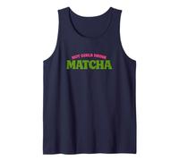 Hot Girls Drink Matcha Funny Gen Z Meme Ironic Y2K Esthétique Débardeur