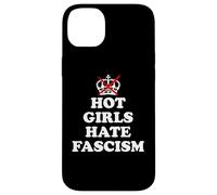 Hot Girls Hate Fascism Resist Fascism Antifascism No Fascism Coque pour iPhone 14 Plus