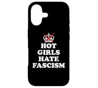 Hot Girls Hate Fascism Resist Fascism Antifascism No Fascism Coque pour iPhone 17