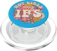 Hot Girls Have IBS Groovy 70s Syndrome du intestin Irritable PopSockets PopGrip pour MagSafe