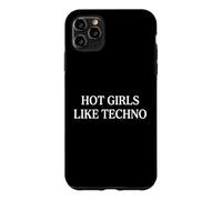 Hot Girls Like Techno Coque pour iPhone 11 Pro Max
