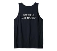 Hot Girls Like Techno Débardeur