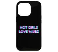 Hot Girls Love Wubz EDM Dubstep House Techno Rave Festival Coque pour iPhone 13 Pro