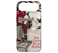 Hot Girls Read Books Leopard Ball 8 Y2K Lecteur nœud Rose Coque pour iPhone Air