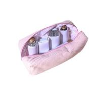 Hot Hair Tools Sac de voyage avec compartiments séparés et fermeture éclair, étui de rangement pour accessoires pour cheveux, essentiels de voyage pour femme, pochette de rangement pour fer à friser