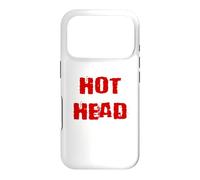 Hot Head Funny Bad Temper Coque pour iPhone 17 Pro