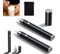 Hot Knife Dab Tool, Electric Hot Knife with Ceramic Blade, Portable Cordless Heated Pen for Wax, Candle, Soap & Plastic Cutting, Multi-Functional Sculpting Tool, Type-C Rechargeable (2pcs)