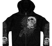 Hot Leathers Sweat à Capuche Tendance pour Homme, Noir, 2X US