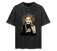 Hot Ma Madame X Tour Reprint Unisex T-Shirt Printed Tee Black Mens Top Shirt L