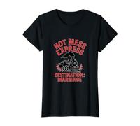 Hot Mess Express Destination Mariage Fête de Mariage Fantaisie T-Shirt