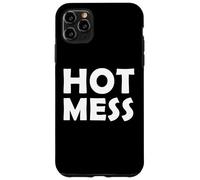 Hot Mess Funny Mothers Day Costume for Mom/Sister Hot Mess Coque pour iPhone 11 Pro Max