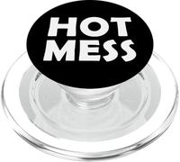 Hot Mess Funny Mothers Day Costume for Mom/Sister Hot Mess PopSockets PopGrip pour MagSafe